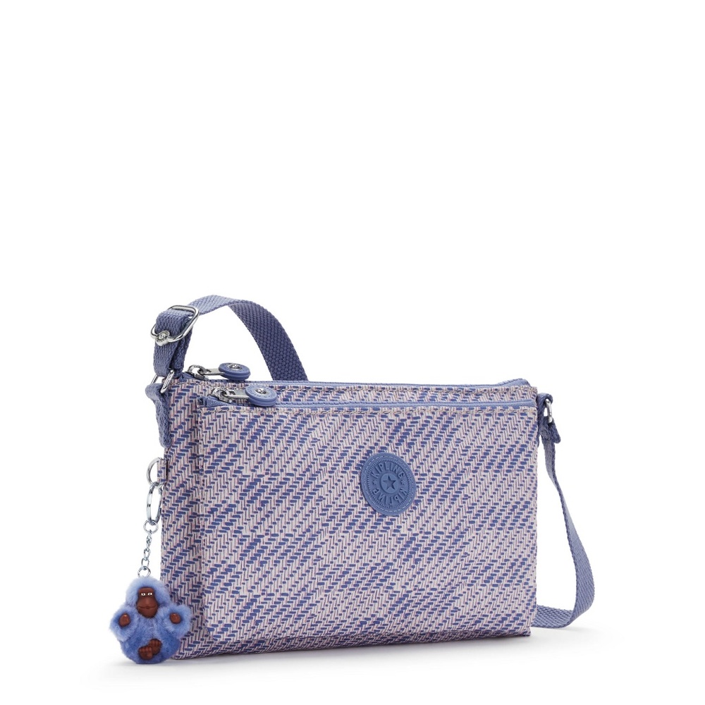 Kipling Mikaela Printed Crossbody Bag - Eternal Tweed